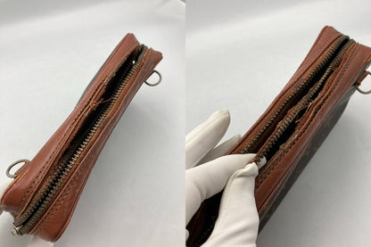 LOUIS VUITTON ルイヴィトン モノグラム 旧型 ポシェットマルリー バンドリエール M51828 中古 D4