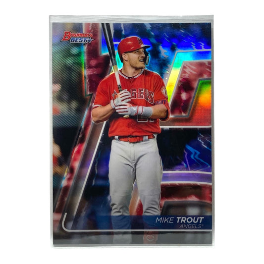 TOPPS MLBカード BOWMAN'S BEST MIKE TROUT ANGELS #2 中古 IT2