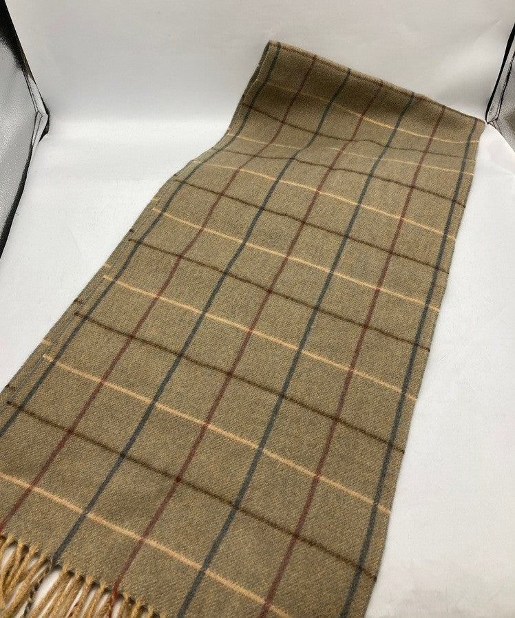Burberrys バーバリーズ カシミヤ100％ マフラー イングランド製 中古 D4