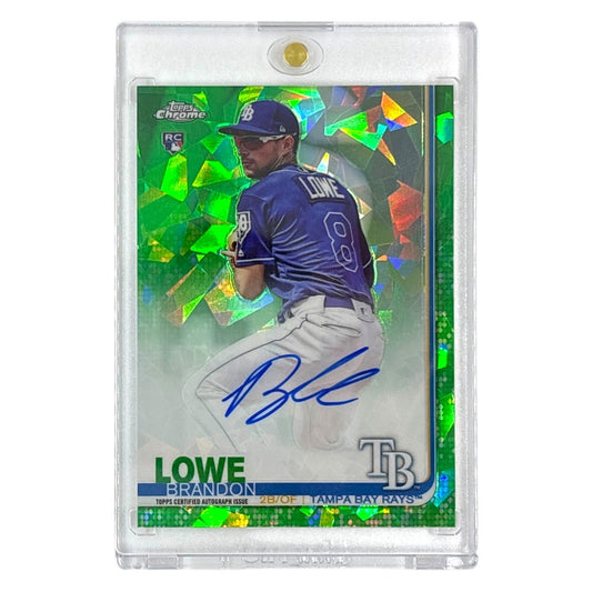 TOPPS MLBカード CHROME BRANDON LOWE TAMPA BAY RAYS /50 #CSA-BL 中古 IT1