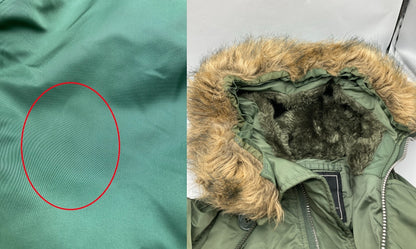 ALPHA INDUSTRIES アルファ インダストリーズ USA製 フライトジャケット N-3B サイズS メンズ 中古 D4