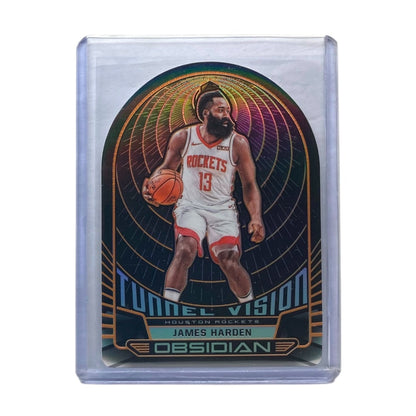 PANINI NBAカード OBSIDIAN DIE CUT JAMES HARDEN HOUSTON ROCKETS /35 #4 中古 IT2