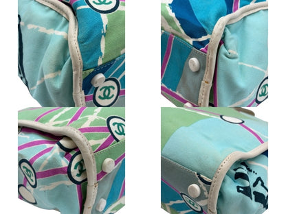 CHANEL シャネル エッフェル塔 ハンド バッグ 鞄 ブランド 小さめ レディース 中古 W1