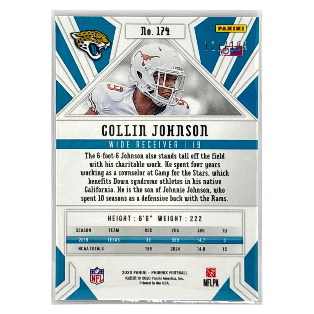 PANINI NFLカード PHOENIX COLLIN JOHNSON JACKSONVILLE JAGUARS /199 #174 中古 IT1