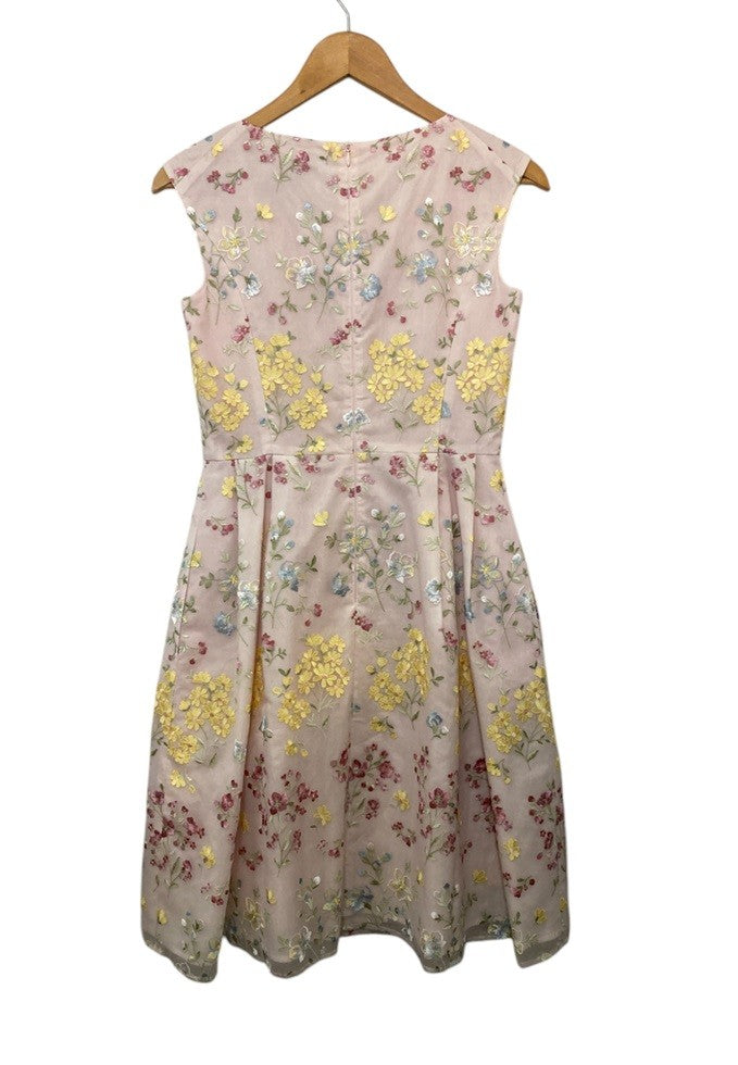 TOCCA トッカ FLOWER WALTS 宝塚宙組 星風まどかコラボ 刺繍 ドレス ワンピース サイズ2 中古 D4