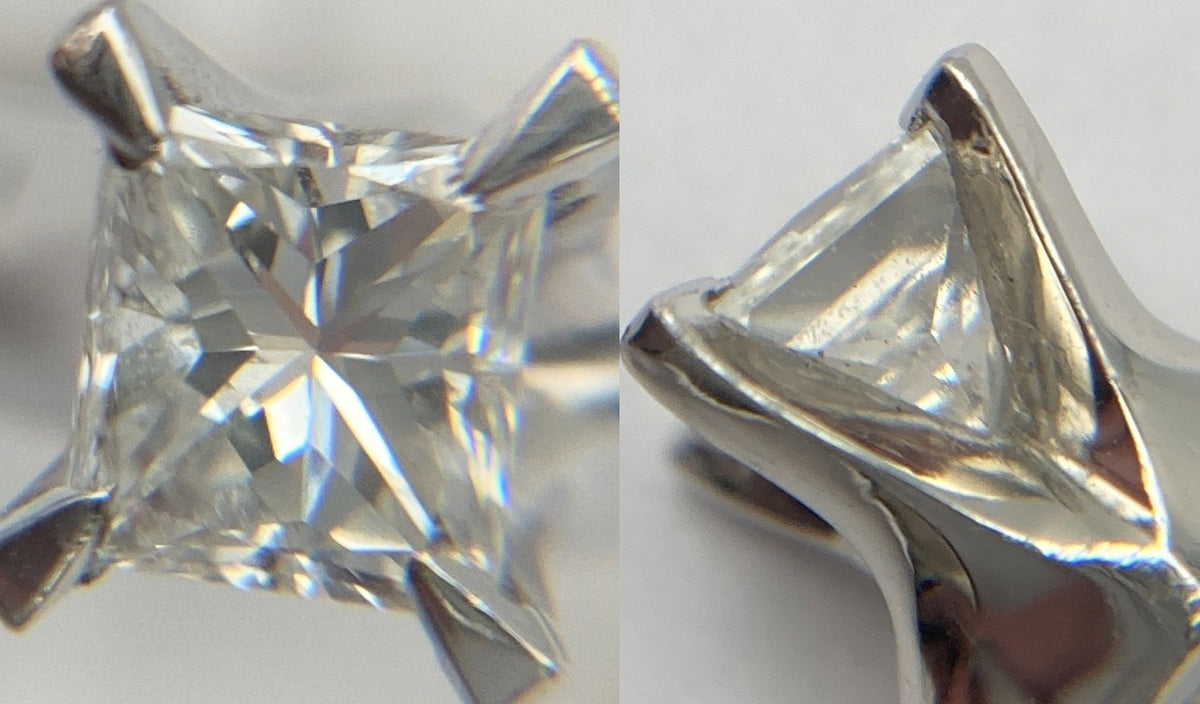 Pt900 1Pダイヤ 0.427ct リング 10.5号 中古 D4