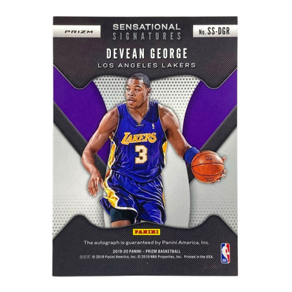 PANINI NBAカード PRIZM DEVEAN GEORGE LOS ANGELES LAKERS #SS-DGR 中古 IT2