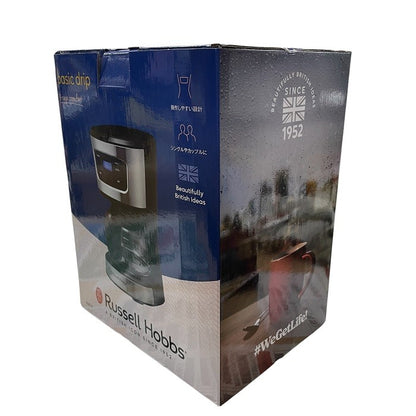 Russell Hobbs ラッセルホブス コーヒーメーカー 5杯 ペーパーフィルター不要 タイマー ベーシックドリップ 7620JP フィルターレス おしゃれ キッチン家電 朝食 ブレイク 中古 R4