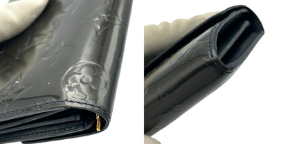 LOUIS VUITTON ルイヴィトン ヴェル二 ポルトフォイユ・サラ 長財布 M90080 ブランド ブラック レディース ホック 中古 W４