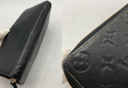 LOUIS VUITTON ルイヴィトン モノグラム アンプラント ポルトフォイユ・クレマンス 長財布 M60171 中古 D4