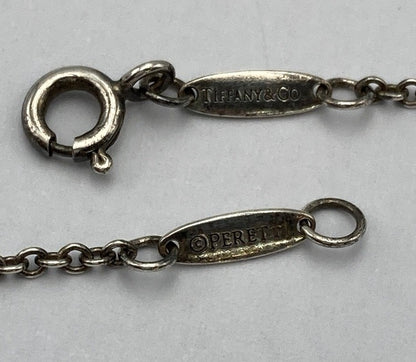 TIFFANY&Co. ティファニー エルサペレッティ オープンハート ネックレス 22mm シルバー925 中古 D4