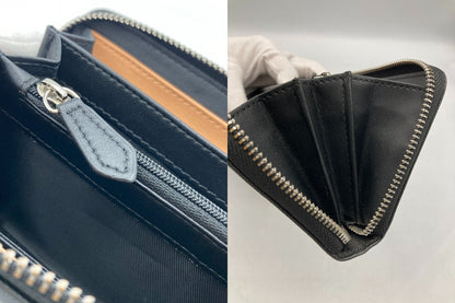 COACH コーチ レキシントン サフィアーノ レザー アコーディオン ジップ アラウンド F74769 長財布 中古 D4