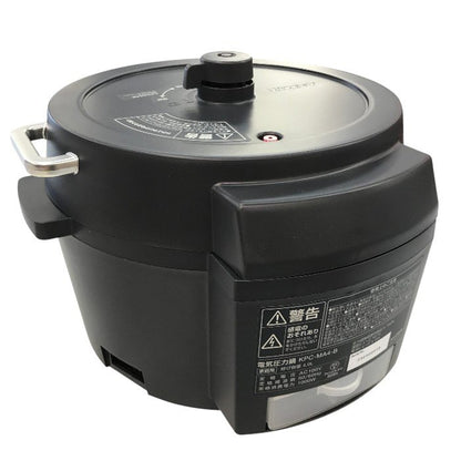 アイリスオーヤマ 電気圧力鍋 4.0L 自動メニュー80種類 ブラック KPC-MA4-B 中古 Y1