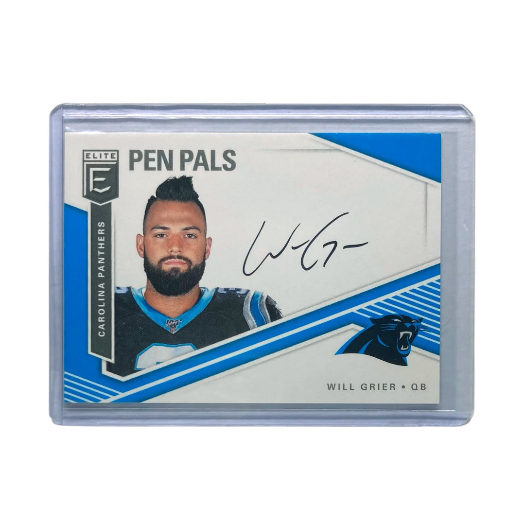 PANINI NFLカード DONRUSS ELITE WILL GRIER PANTHERS #PP-WG 中古 IT2