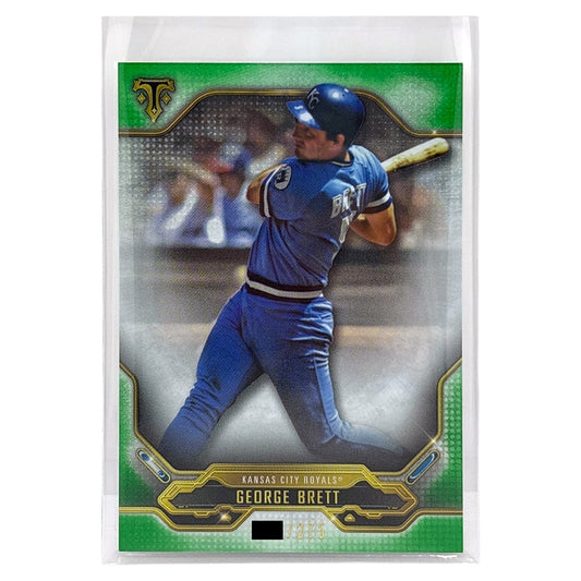 TOPPS MLBカード TRIPLE THREADS GEORGE BRETT KANSAS CITY ROYALS /275 #41 中古 IT1