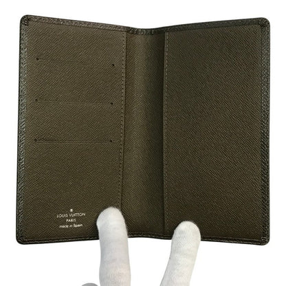 LOUIS VUITTON ルイヴィトン タイガ アジェンダポッシュ 手帳カバー ユニセックス シンプル リングなし ブラウン R20415 中古 T1