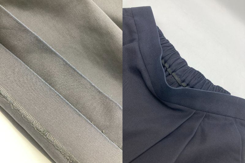 ENFOLD エンフォルド ハイツイスト COゴム ワイドパンツ 300AS233-2860 中古 D4