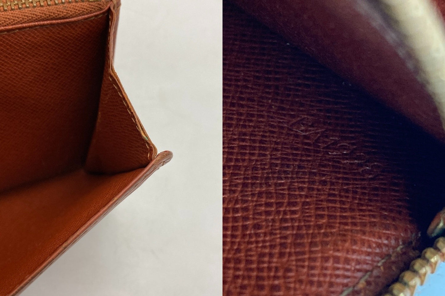 LOUIS VUITTON ルイヴィトン エピ ポシェットポルトモネクレディ M63573 ケニアブラウン 中古 D4