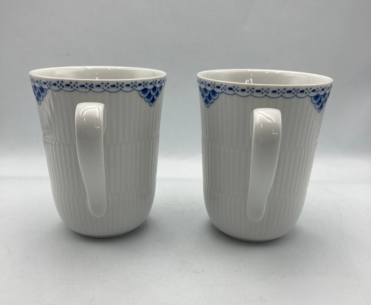 Royal Copenhagen ロイヤルコペンハーゲン プリンセス マグ ペア 350ml 中古 D4