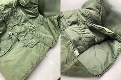ALPHA INDUSTRIES アルファ インダストリーズ USA製 フライトジャケット N-3B サイズS メンズ 中古 D4