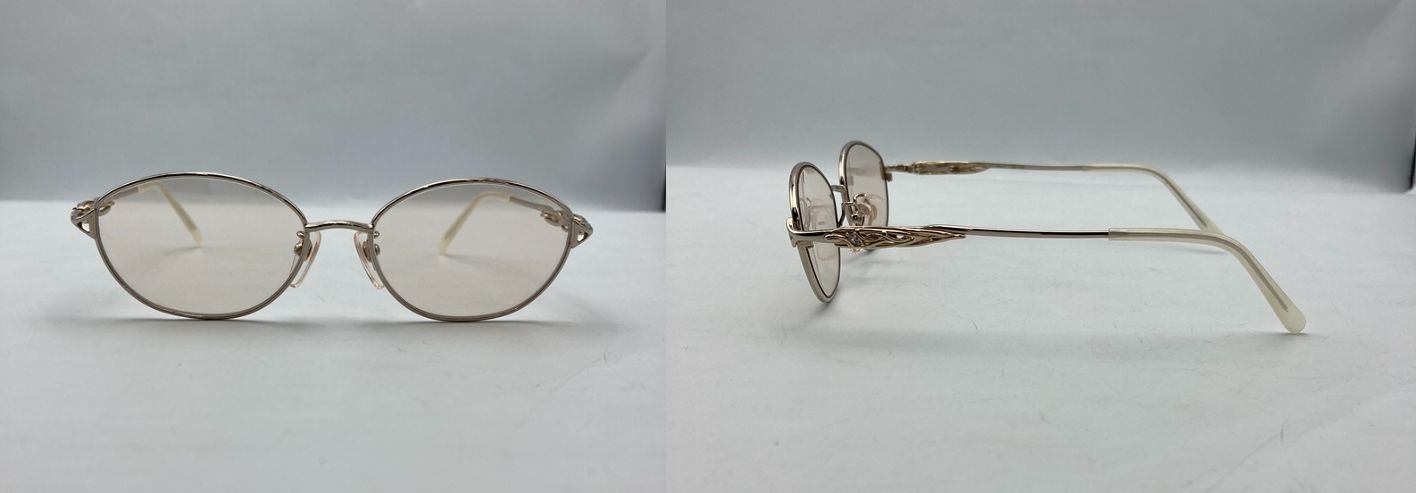 Jewel ジュエル フルリム 1/20 12KGF メガネフレーム/サングラス  JE-106 中古 D4