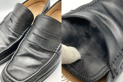 Salvatore Ferragamo フェラガモ コインローファー メンズ サイズ7 1/2 中古 D4