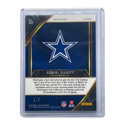 PANINI NFLカード SELECT PRIZM EZEKIEL ELLIOTT COWBOYS 2/5 #219 中古 IT2