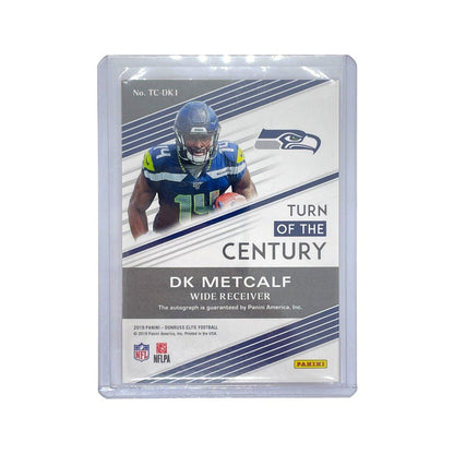 PANINI NFLカード DONRUSS ELITE TURN OF THE CENTURY DK METCALF SEATTLE SEAHAWKS 70/75 #TC-DK1 中古 IT1
