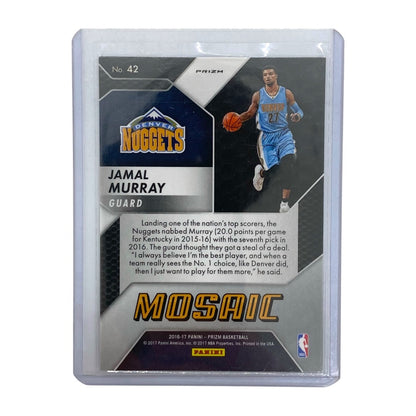 PANINI NBAカード PRIZM JAMAL MURRAY NUGGETS #42 中古 IT2