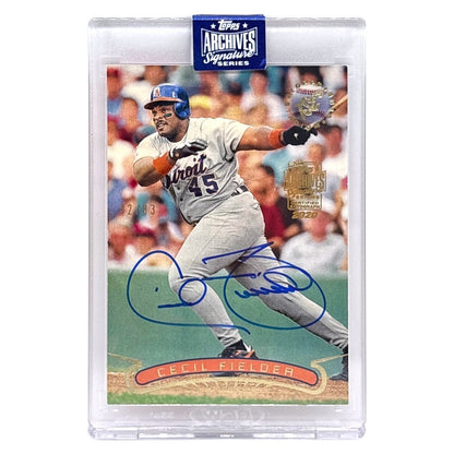 未開封品 TOPPS MLBカード STADIUM CLUB CECIL FIELDER DETROIT TIGERS /83 #95 中古 IT1
