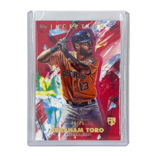TOPPS MLBカード INCEPTION ABRAHAM TORO HOUSTON ASTROS 74/75 #7 中古 IT1