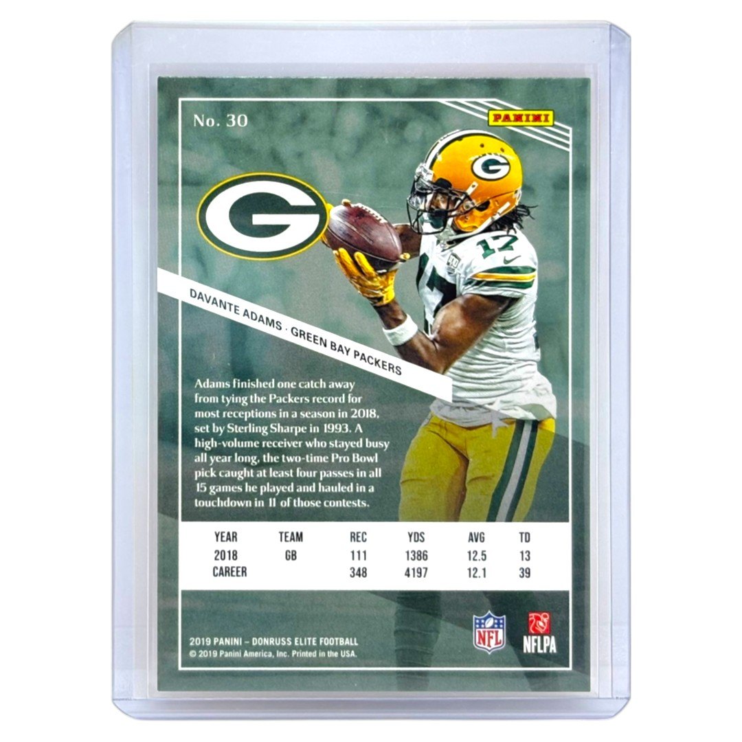 PANINI NFLカード DONRUSS ELITE DAVANTE ADAMS GREEN BAY PACKERS /49 #30 中古 IT1