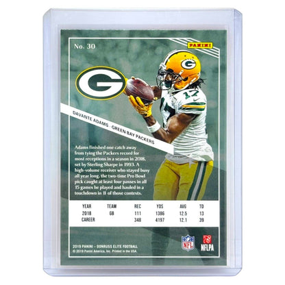 PANINI NFLカード DONRUSS ELITE DAVANTE ADAMS GREEN BAY PACKERS /49 #30 中古 IT1