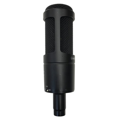 audio-technica バックエレクトレット・コンデンサー・マイクロホン ブラック 低ノイズ 自宅録音 動画配信 AT2035 中古 T1