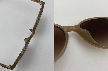 Ray Ban レイバン サングラス RB4305F 616613 53 オパールベージュ 中古 D4