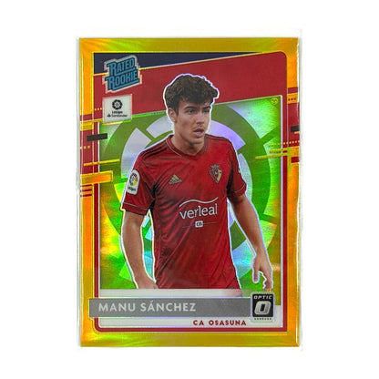 PANINI サッカーカード CHRONICLES DONRUSS OPTIC PRIZM MANU SANCHEZ OSASUNA 06/10 #3 中古 IT1