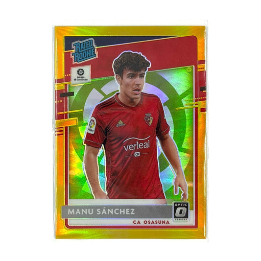 PANINI サッカーカード CHRONICLES DONRUSS OPTIC PRIZM MANU SANCHEZ OSASUNA 06/10 #3 中古 IT1