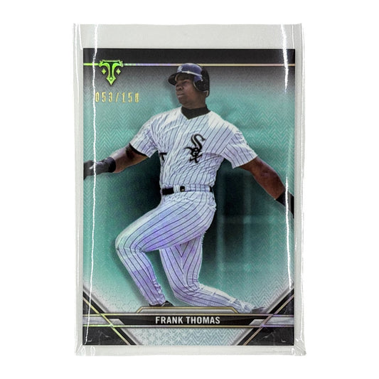 TOPPS MLBカード TRIPLE THREADS FRANK THOMAS CHICAGO WHITE SOX 053/150 #48 中古 IT1