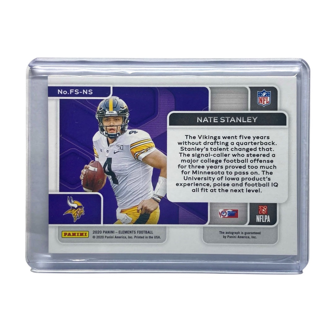 PANINI NFLカード ELEMENTS NATE STANLEY VIKINGS 052/149 #FS-NS 中古 IT2