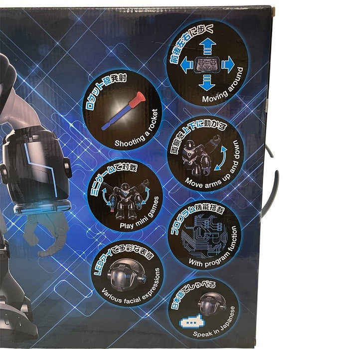 ティーケーエスケー(TKSK) ロボバスターX Mk2【ROBOBUSTER X Mk2】 リモコントイ プログラミングトイ対象年齢12歳以上 高さ35.0㎝ TK-073 ラジコン 人型 ロボ 歩行 プログラミング ロケット プレゼント 中古 R1