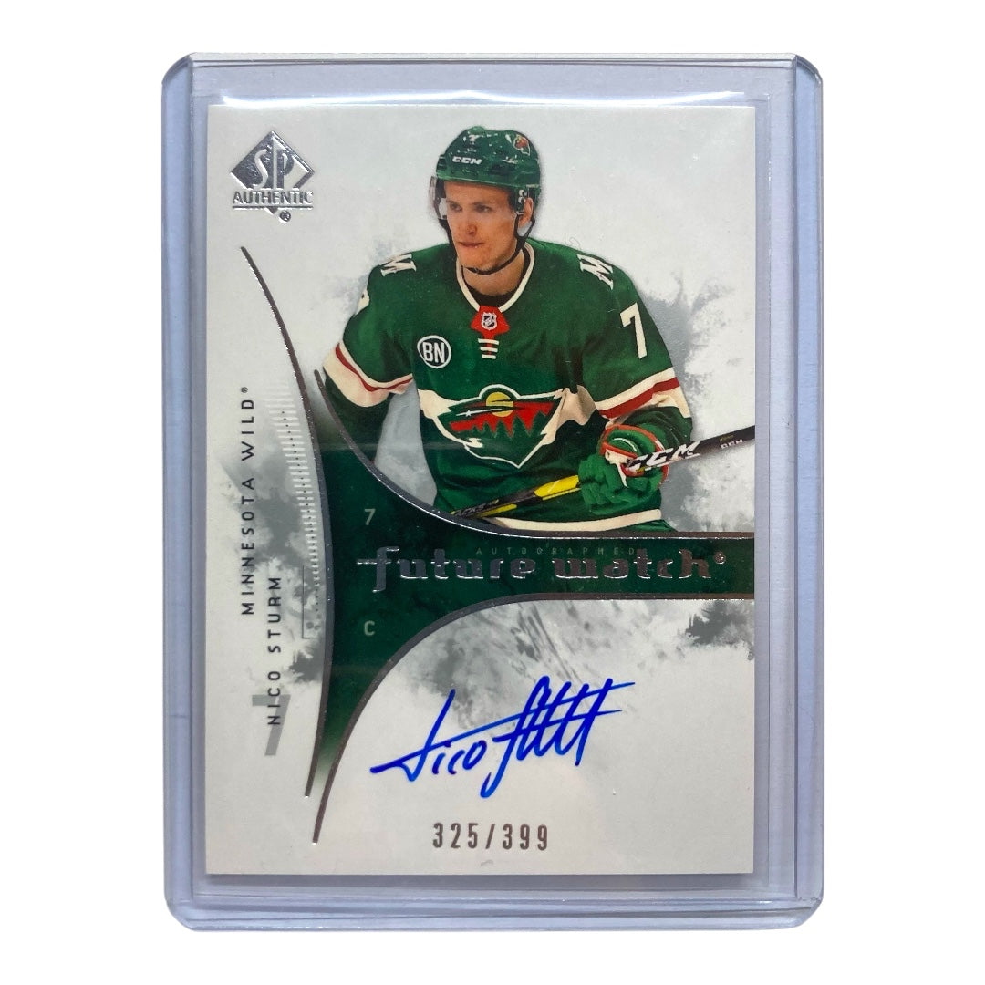 UPPER DECK NHLカード SP AUTHENTIC NICO STURM MINNESOTA WILD 325/399 #RFWA-ST 中古 IT2