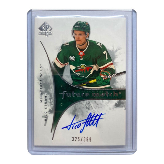 UPPER DECK NHLカード SP AUTHENTIC NICO STURM MINNESOTA WILD 325/399 #RFWA-ST 中古 IT2