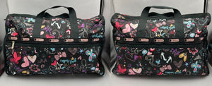 LESPORTSAC レスポートサック ポップ柄 2WAY ボストン ショルダーバッグ 中古 D4