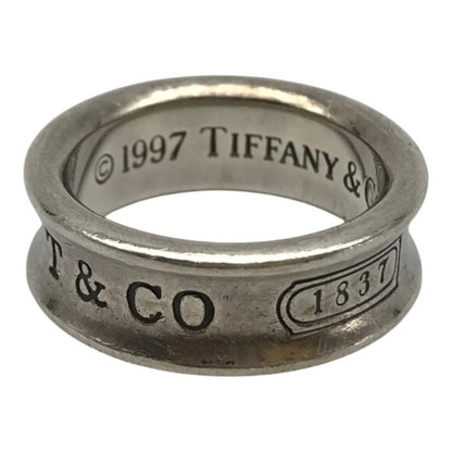 TIFFANY＆Co. ティファニー 1837 リング レディース シルバー925 SV シンプル ロゴ 9号 中古 T1