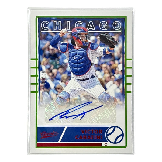 PANINI MLBカード CHRONICLES CLASSICS VICTOR CARATINI CHICAGO CUBS /50 #CA-VC 中古 IT1