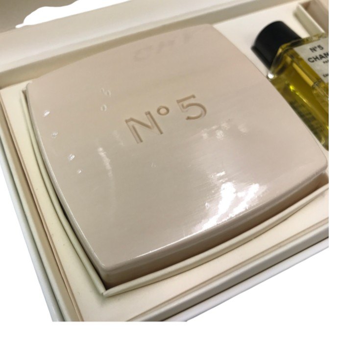 CHANEL シャネル N°5 ロー オードゥ トワレット サヴォン ギフトセット 石鹸 & 香水 セット 中古 Y1