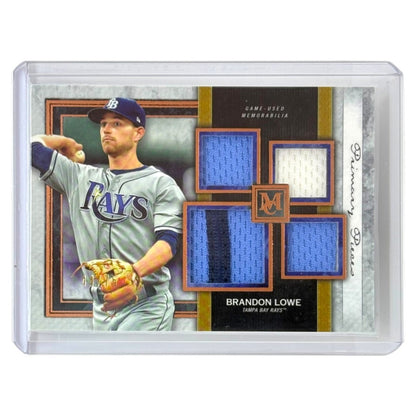 TOPPS MLBカード MUSEUM COLLECTION BRANDON LOWE TAMPA BAY RAYS /75 #SPQR-BLO 中古 IT1