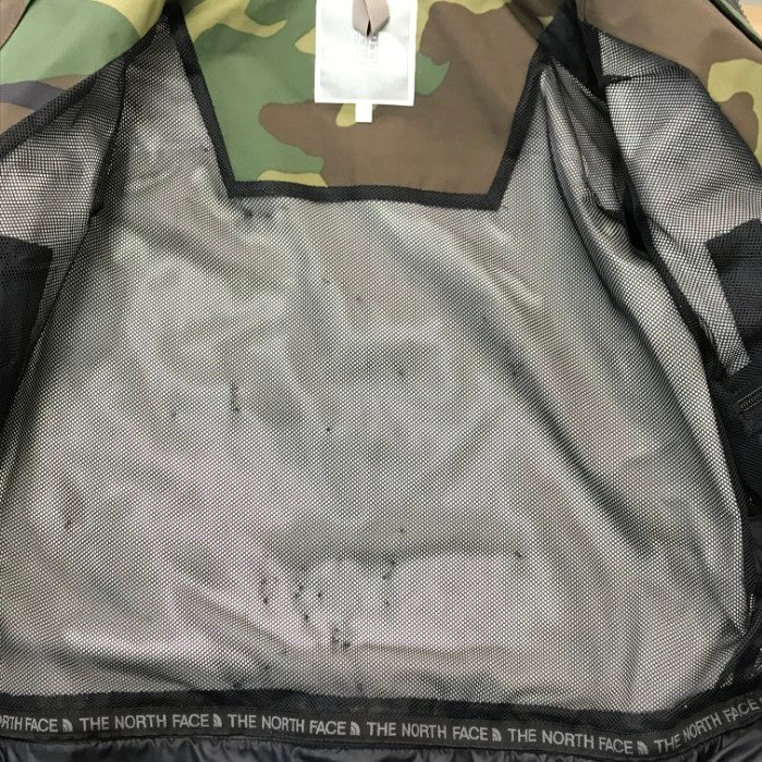 THE NORTH FACE ザ・ノースフェイス ノベルティー スクープ ジャケット レディース パウダーガード取り外し可 カモフラグリーン Mサイズ NPW61525 中古 T1