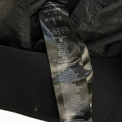 GIORGIO ARMANI ジョルジオアルマーニ テーラードジャケット メンズ 春夏 メッシュ 2つボタン ブラック 46サイズ 中古 T1