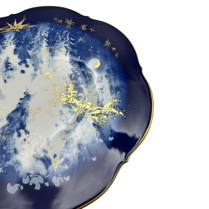 Meissen マイセン 1992 イヤープレート 冬の森 飾り皿 ブランド 希少 洋食器 中古 W４